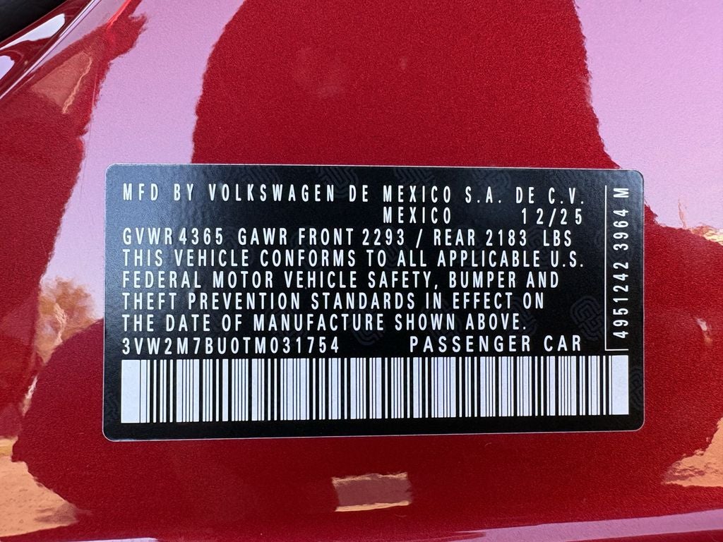 2026 Volkswagen Jetta GLI 2.0T Autobahn