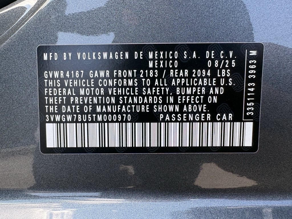 2026 Volkswagen Jetta 1.5T SEL
