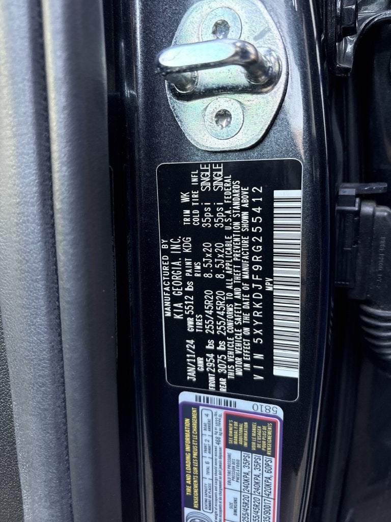 2024 Kia Sorento X-LINE SX 2.5T AWD
