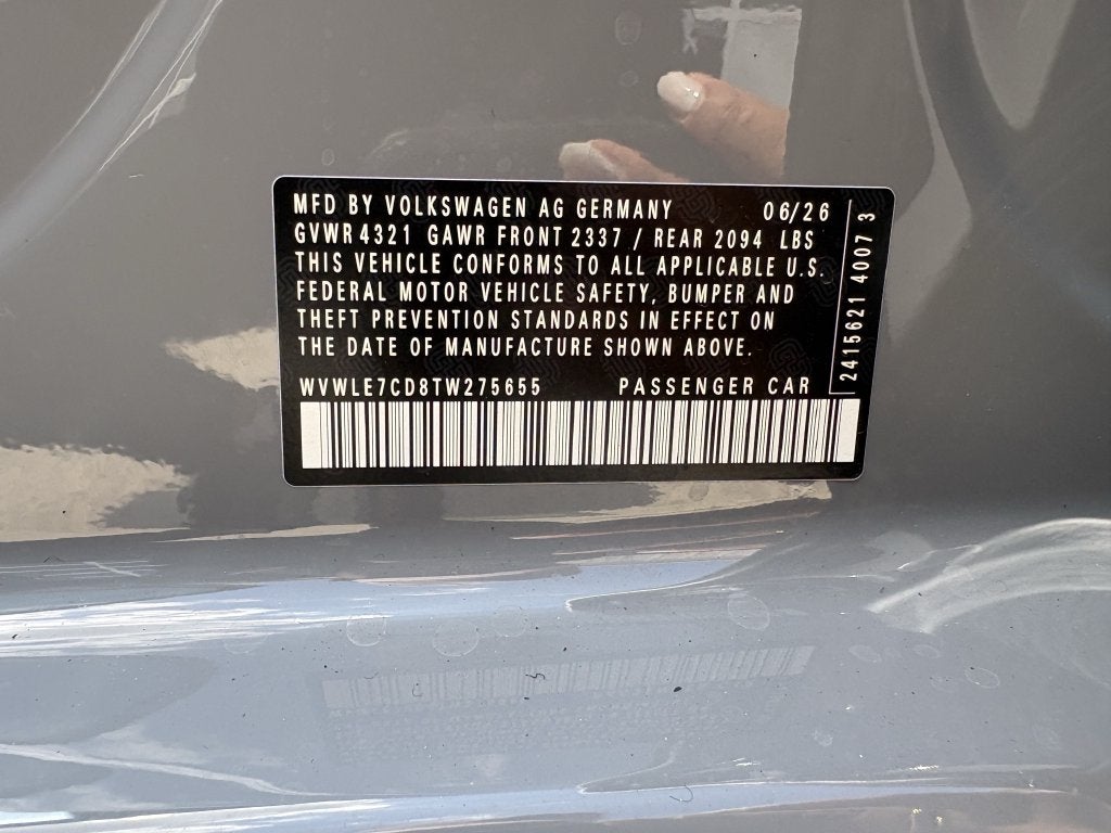 2026 Volkswagen Golf GTI 2.0T S