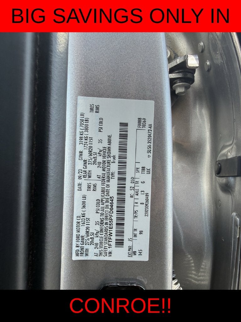 2023 Ford F-150 Platinum