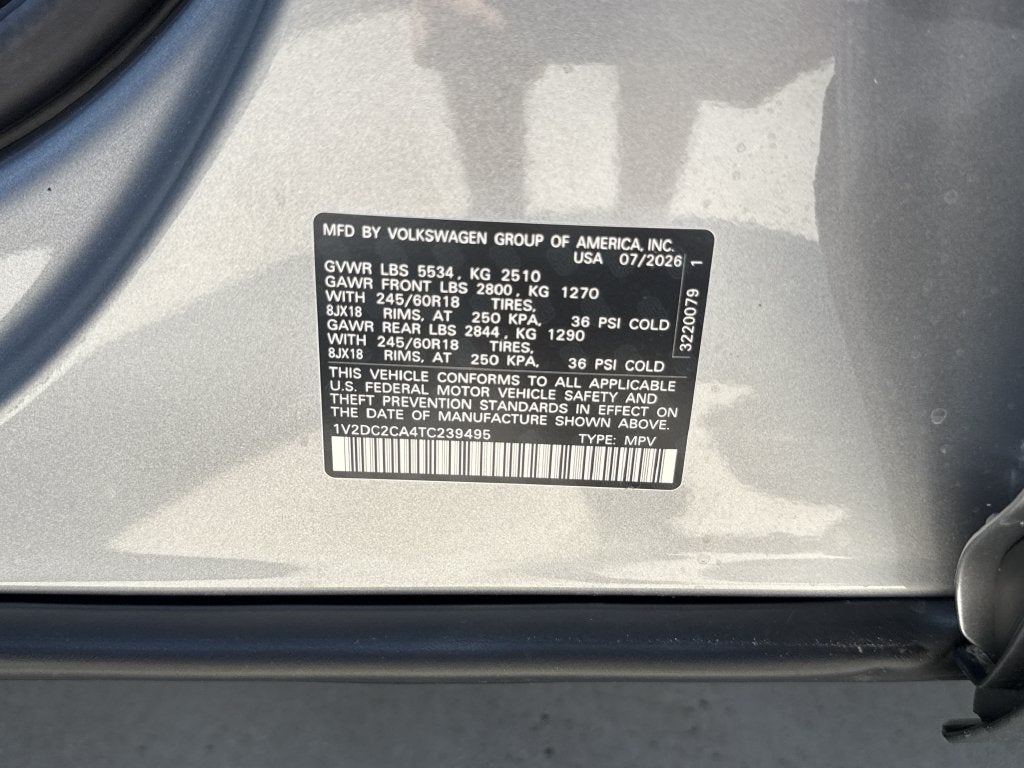 2026 Volkswagen Atlas Cross Sport SE