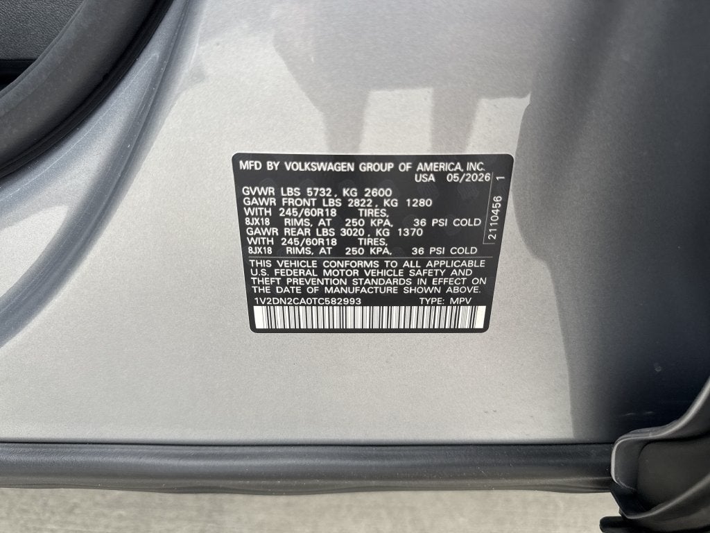 2026 Volkswagen Atlas SE