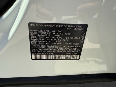 2026 Volkswagen Atlas SE