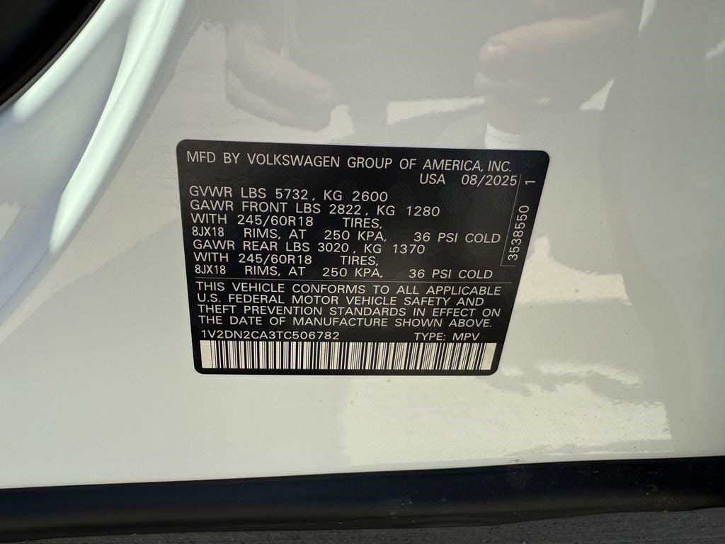 2026 Volkswagen Atlas SE