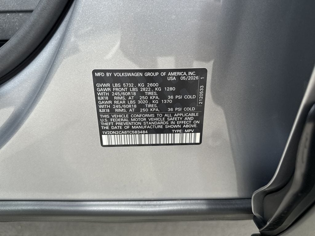 2026 Volkswagen Atlas SE