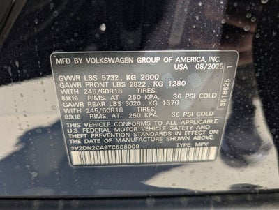 2026 Volkswagen Atlas SE