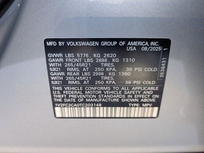 2026 Volkswagen Atlas Cross Sport SEL Premium R-Line