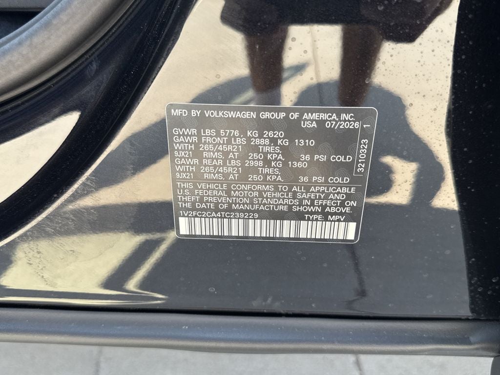 2026 Volkswagen Atlas Cross Sport SEL Premium R-Line