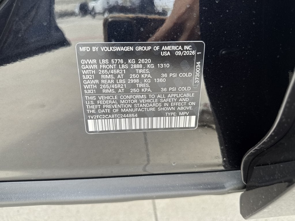 2026 Volkswagen Atlas Cross Sport SEL Premium R-Line