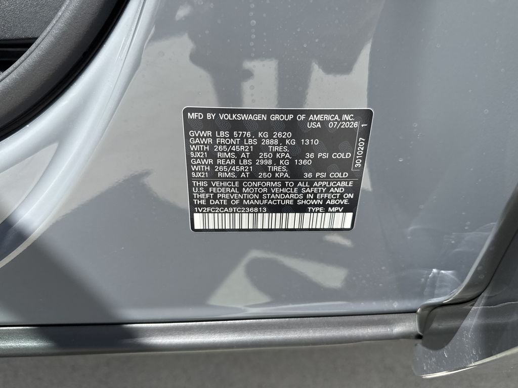 2026 Volkswagen Atlas Cross Sport SEL Premium R-Line