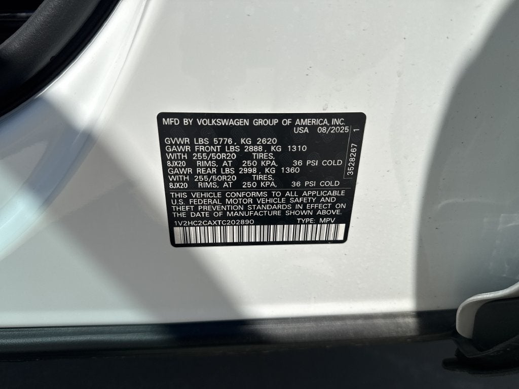 2026 Volkswagen Atlas Cross Sport SE w/Technology