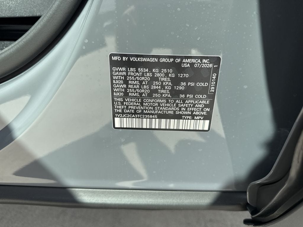2026 Volkswagen Atlas Cross Sport SE w/Technology