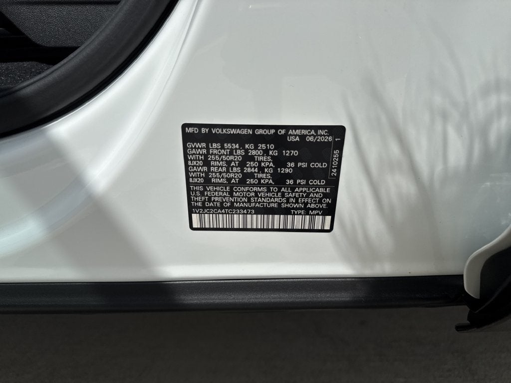 2026 Volkswagen Atlas Cross Sport SE w/Technology