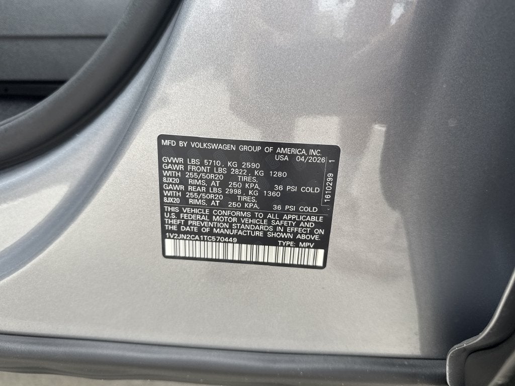 2026 Volkswagen Atlas SE w/Technology