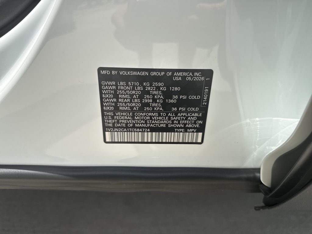 2026 Volkswagen Atlas SE w/Technology