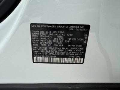 2026 Volkswagen Atlas SE w/Technology