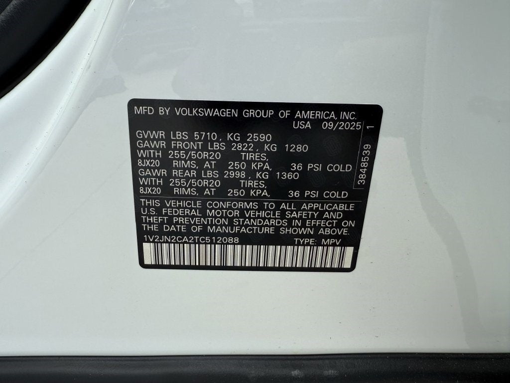 2026 Volkswagen Atlas SE w/Technology