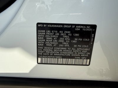 2026 Volkswagen Atlas SE w/Technology