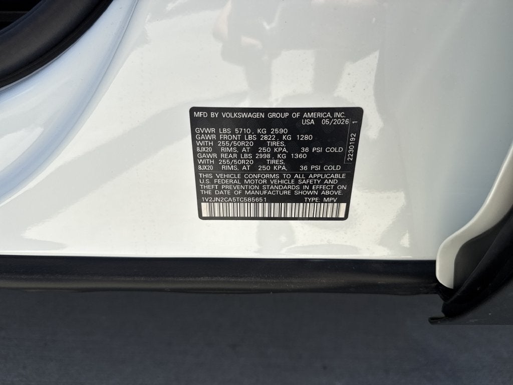 2026 Volkswagen Atlas SE w/Technology
