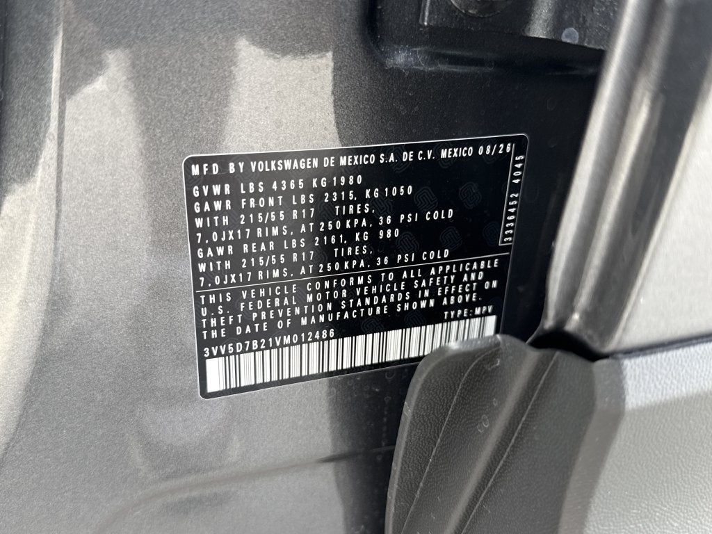 2027 Volkswagen Taos 1.5T S