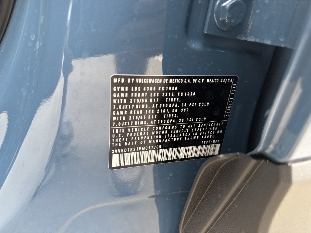2027 Volkswagen Taos 1.5T S