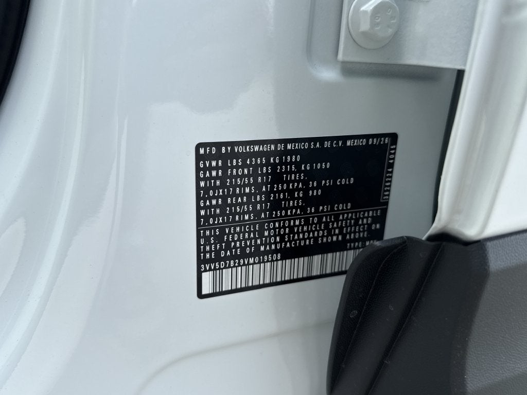 2027 Volkswagen Taos 1.5T S