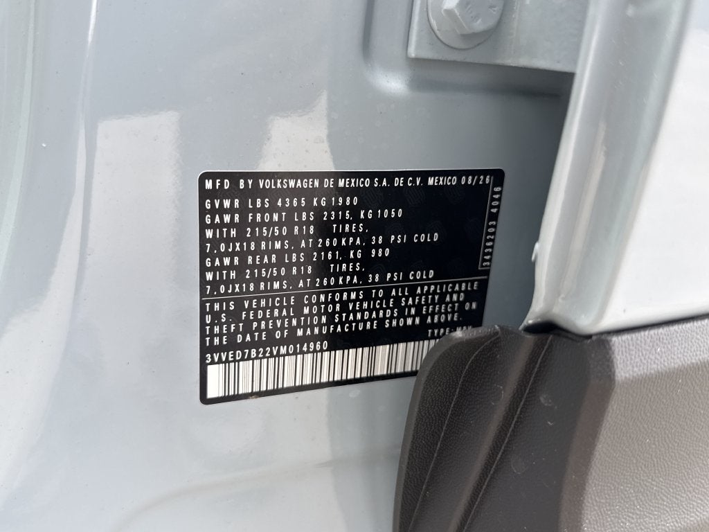 2027 Volkswagen Taos 1.5T SE