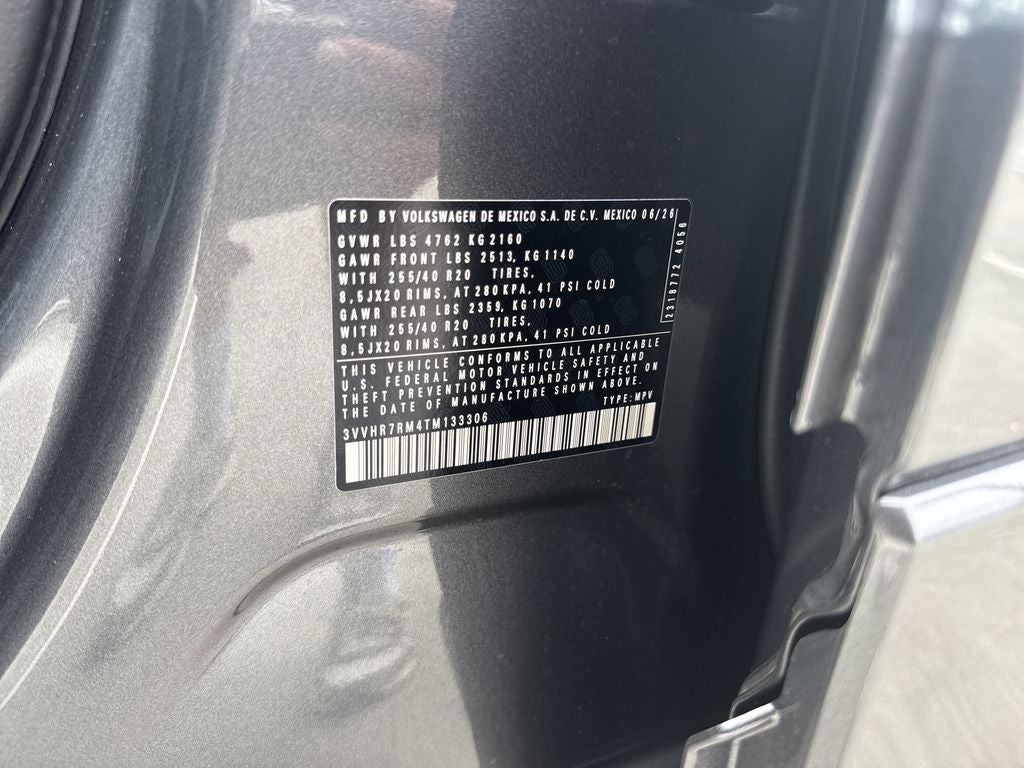 2026 Volkswagen Tiguan 2.0T SE R-Line Black