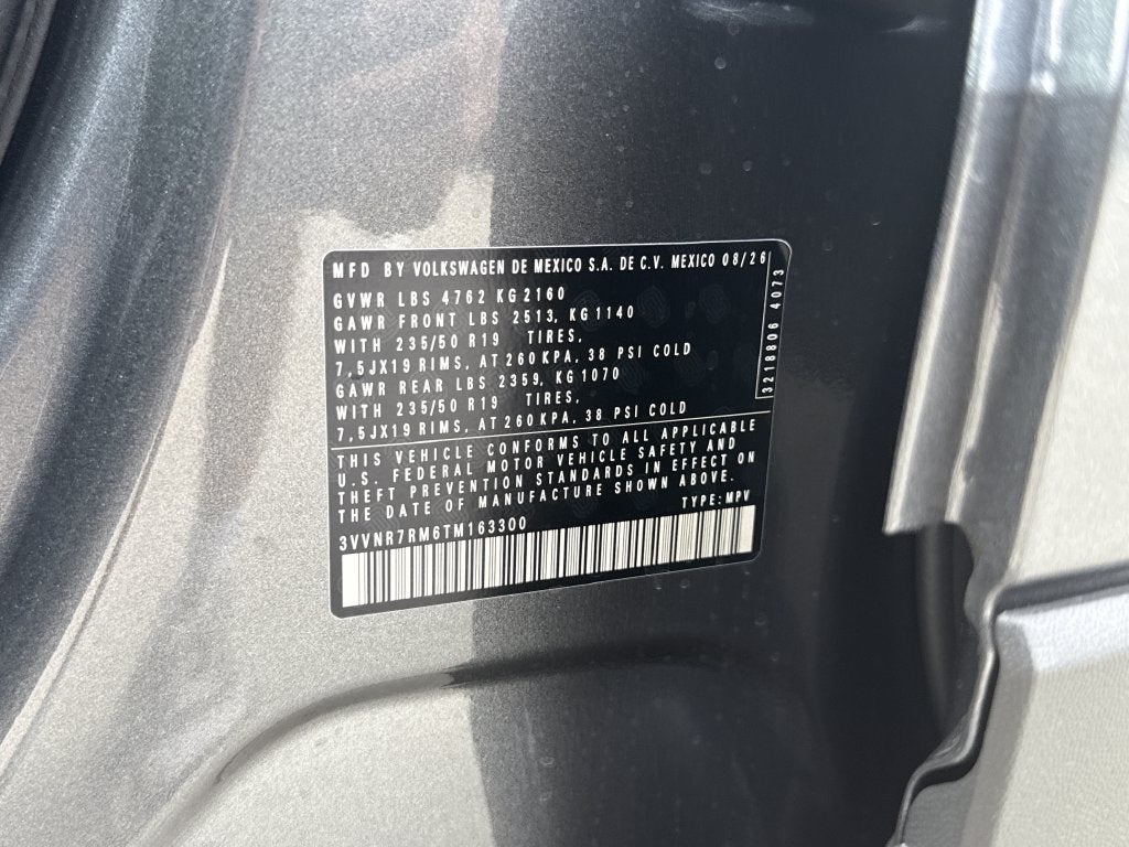 2026 Volkswagen Tiguan SE