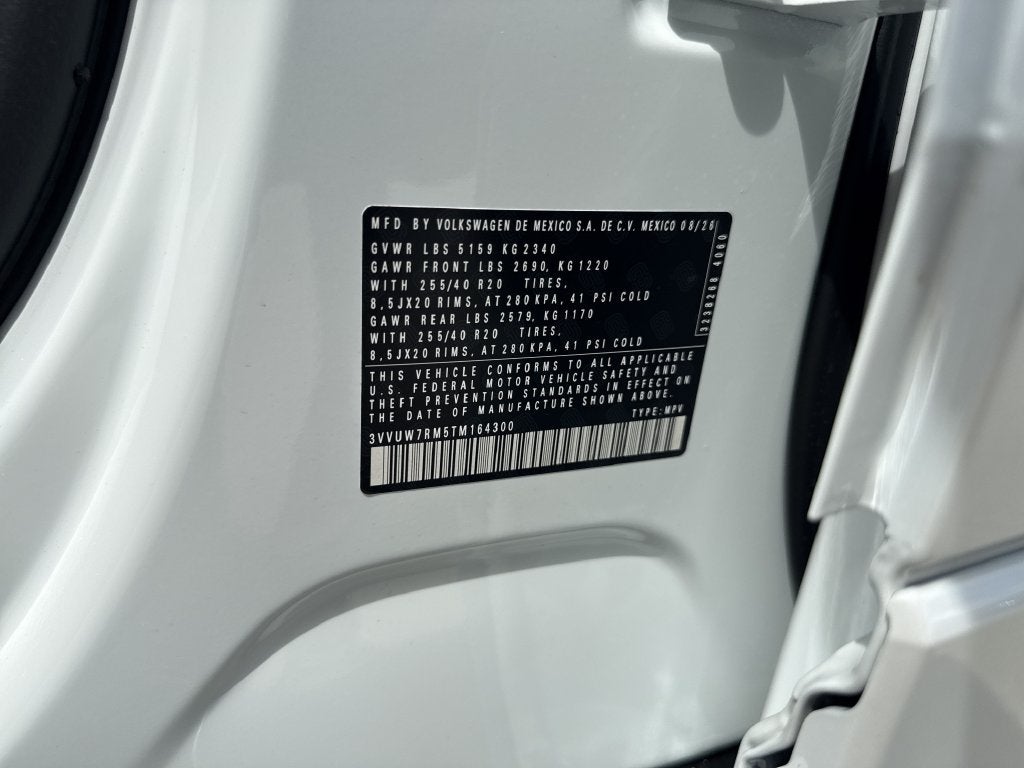 2026 Volkswagen Tiguan SEL R-Line Turbo