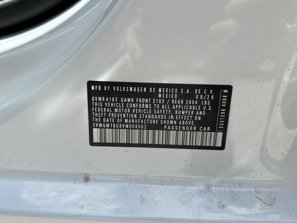 2027 Volkswagen Jetta 1.5T SEL