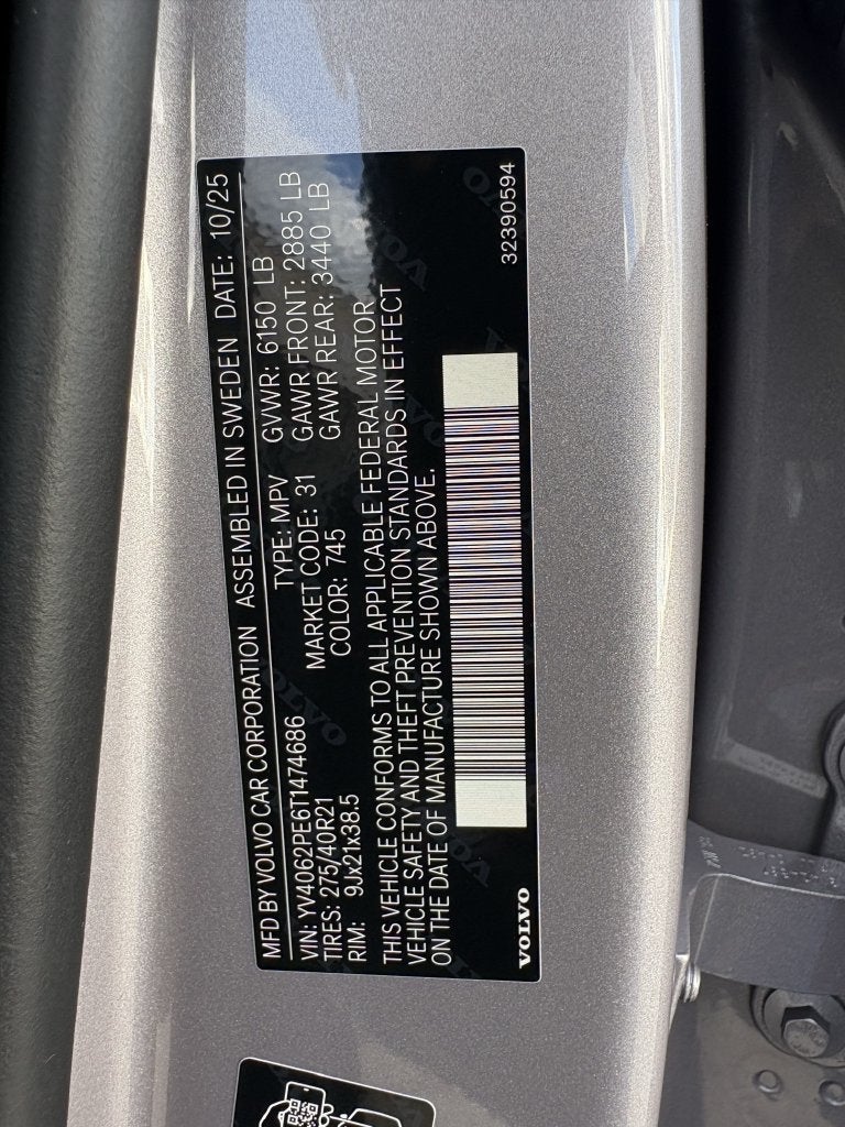 2026 Volvo XC90 B6 Plus 7-Seater