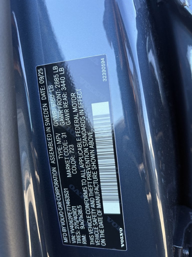 2026 Volvo XC90 B6 Plus 7-Seater