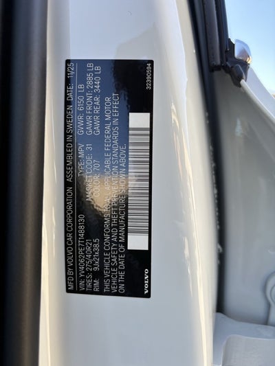 2026 Volvo XC90 B6 Plus 7-Seater