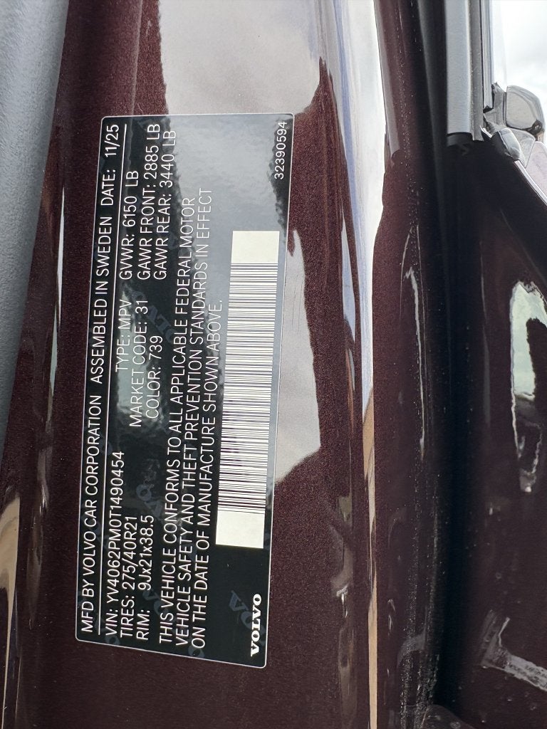 2026 Volvo XC90 B6 Ultra