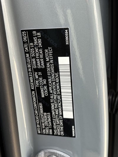 2026 Volvo XC40 B5 AWD PLus