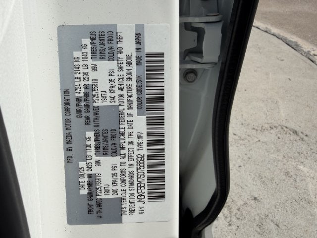 2025 Mazda Mazda CX-5 2.5 S Premium Plus Package