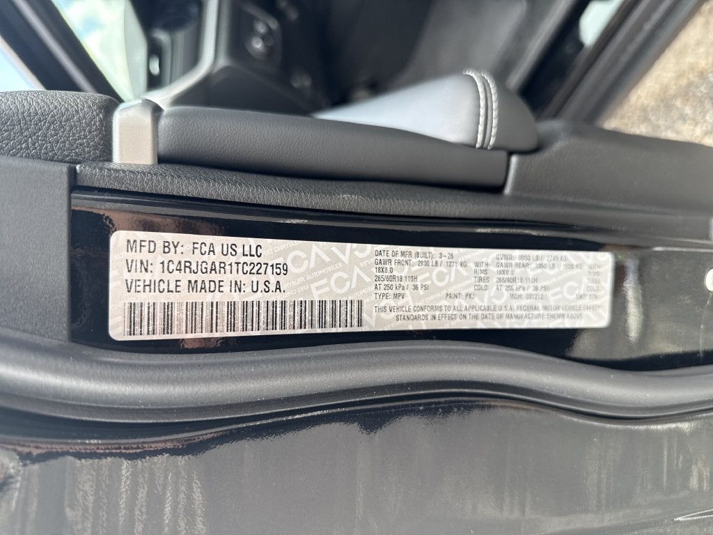 2026 Jeep Grand Cherokee Altitude