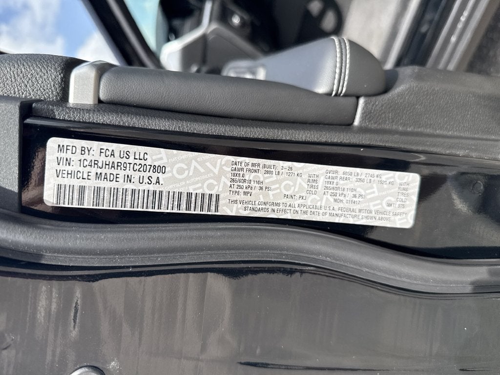 2026 Jeep Grand Cherokee Altitude