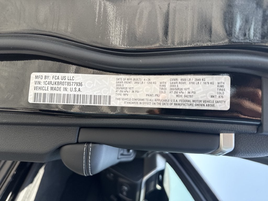 2026 Jeep Grand Cherokee L Limited
