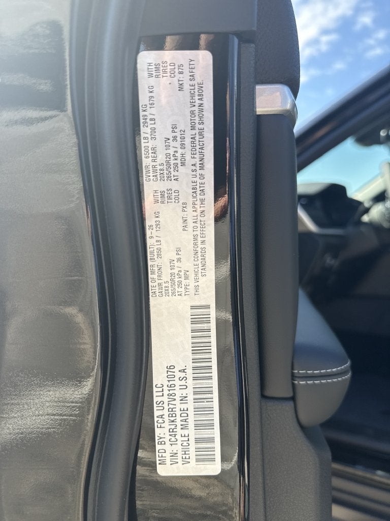 2027 Jeep Grand Cherokee L Limited