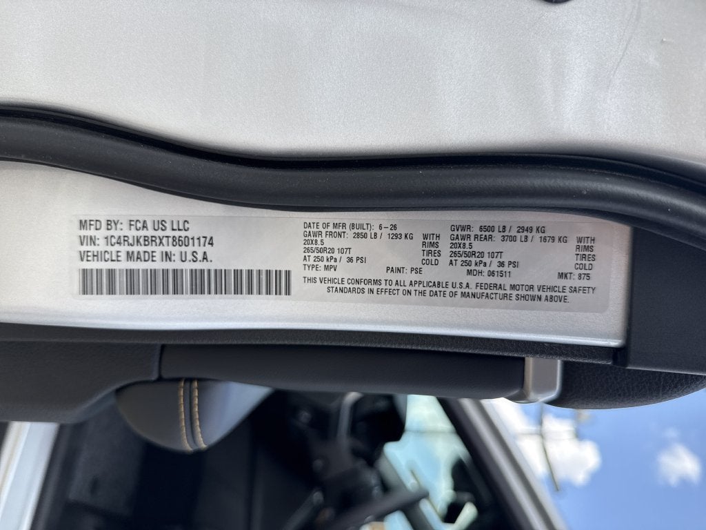 2026 Jeep Grand Cherokee L 85th Anniversary Edition