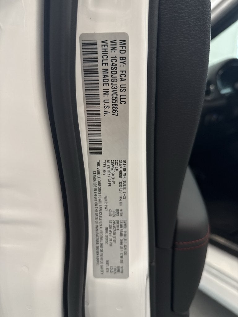 2027 Dodge Durango R/T 392