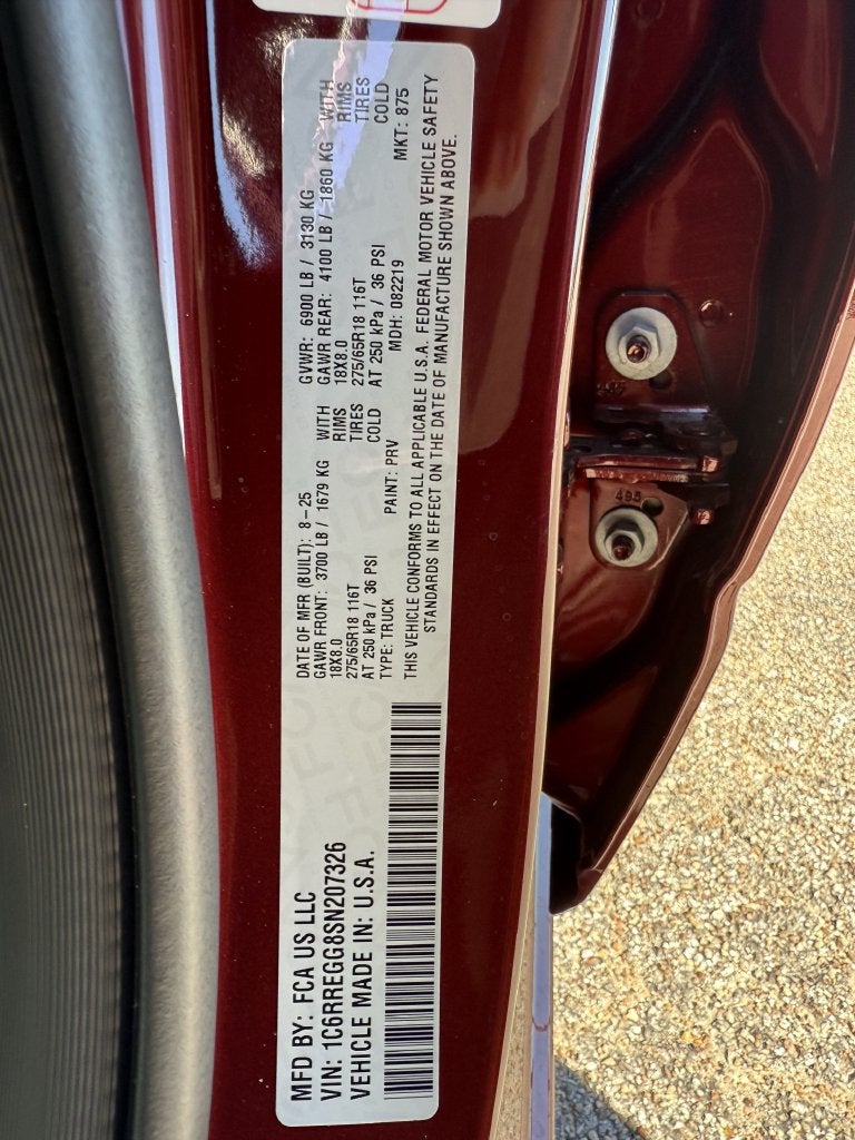 2025 RAM 1500 Tradesman
