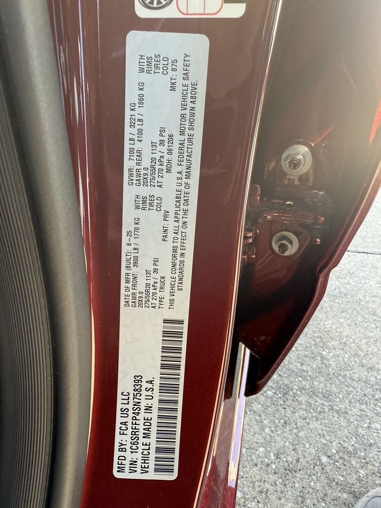 2025 RAM 1500 Big Horn/Lone Star