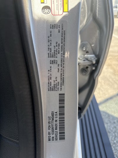 2026 RAM 1500 Big Horn/Lone Star