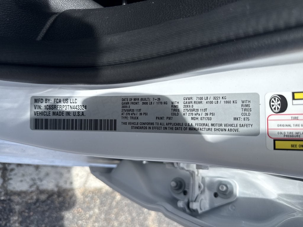 2026 RAM 1500 Laramie