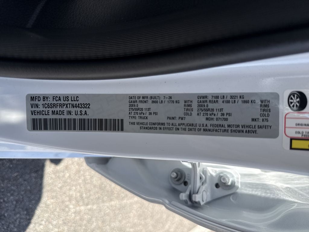 2026 RAM 1500 Laramie