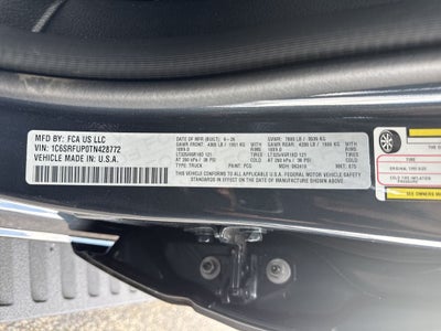 2026 RAM 1500 RHO